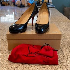 Christian Louboutin black heels